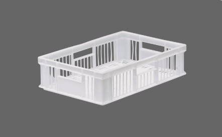 Přepravka VO 01 bílá natur, OÚ, perforovaná